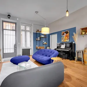 Apartment Bleu Du Maine - Elegant T3 Avec Terrasse Toulouse